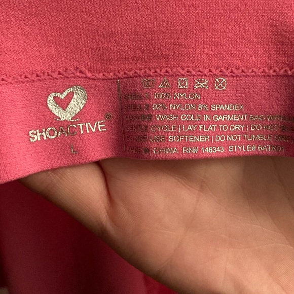 [3/23$]✨ Pink Mesh Back Workout Tank Top - Picture 3 of 3